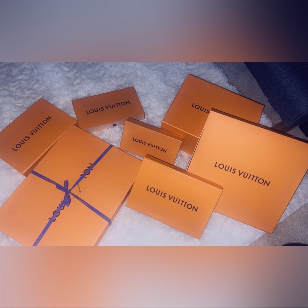 COPY - Louis Vuitton Orange Gift Boxes